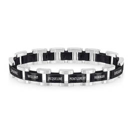 Personalized Family Matters Mens Bracelet 11300 0012 a main