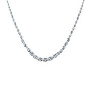 Elegant Simplicity Silver Necklace 11029 0012 a main