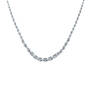 Elegant Simplicity Silver Necklace 11029 0012 a main