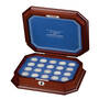 20 Years of Barber Silver Dimes 4543 0030 c open display