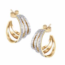 Triple Hoop Earrings 11647 1442 a main