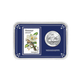 America the Beautiful State Coin and Stamp Collection 11503 0025 a showpackMS