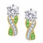 Birthstone Swirl Earrings 5361 014 3 8