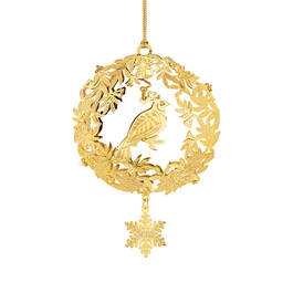 The 2023 Gold Christmas Ornament Collection 10312 0036 c wreath