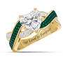Our Love is Forever Birthstone DIamonisse Ring 10473 0015 e may