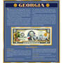 The United States Enhanced Two Dollar Bill Collection 6448 0031 a Georgia