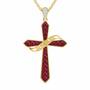 The Birthstone  Diamond Cross Necklace 6787 001 4 7