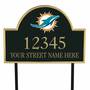 The NFL Personalized Address Plaque 5463 0355 m dolphins