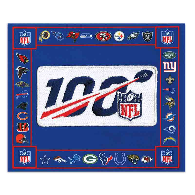 NFL Anniversary Patch Collection 1168 003 0 1