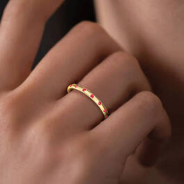 Double My Dazzle Birthstone Ring Set 11572 0021 n model