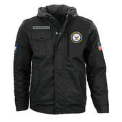 The US Navy Hooded Trucker Jacket 11539 0023 a main