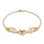 Angel Wings Diamond Bracelet 1596 001 6 2