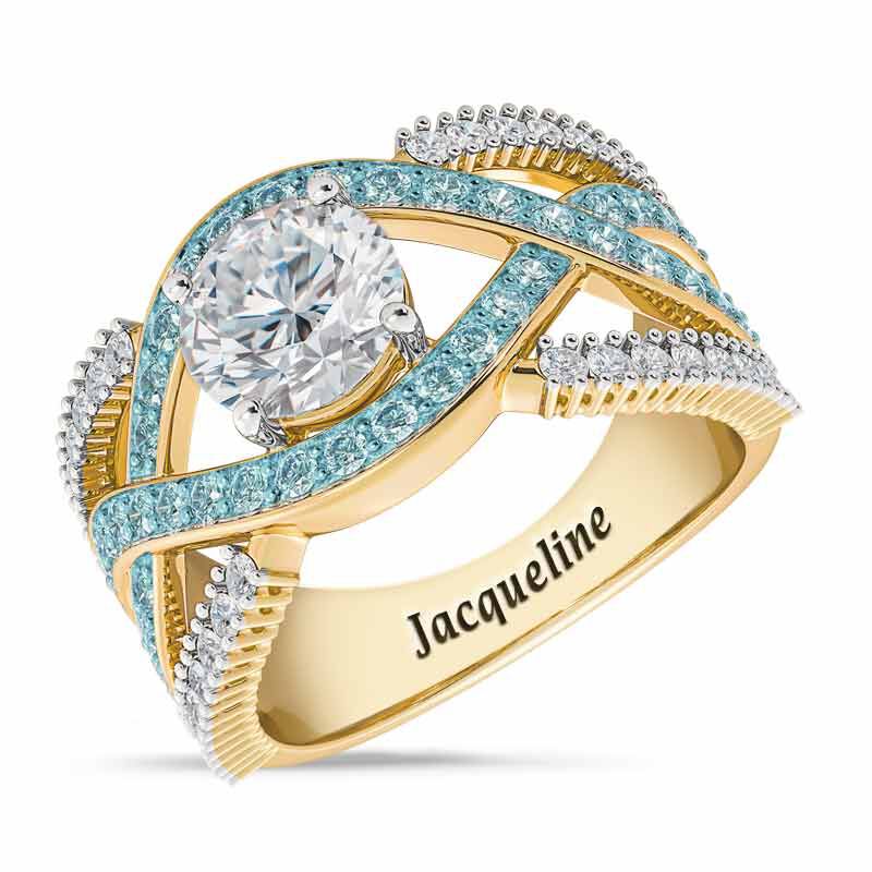 Birthstone Statement Ring 6243 001 2 3