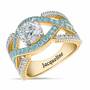 Birthstone Statement Ring 6243 001 2 3