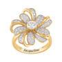 Blooming Beauty Diamonisse Ring, Blooming Beauty Diamonisse Ring 11884 0016 b angle