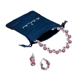 Delicate Blooms Crystal Bracelet 12309 0011 g gift pouch