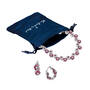 Delicate Blooms Crystal Bracelet with FREE Matching Earrings, Delicate Blooms Crystal Bracelet 12309 0011 g gift pouch