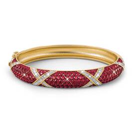 Refined  Radiant Birthstone Bangle 2918 001 5 1