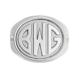 Mens Diamond Signet Ring 6846 0013 c top