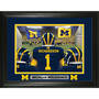 College Personalized Game Time Framed Print, College Football Personalized Print 5100 0149 i michigan