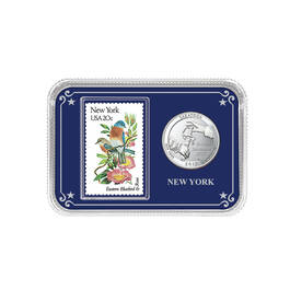 America the Beautiful State Coin and Stamp Collection 11503 0025 a showpackNY