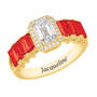 Personalized Signature Birthstone Ring 10664 0014 a main