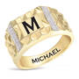 Personalized Diamond Dimensions Ring 12028 0011 a main