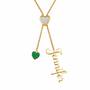 Daughter Personalized Birthstone Bolo Necklace 6525 001 1 13