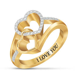 I Love You Diamond Ring 10101 0015 a main