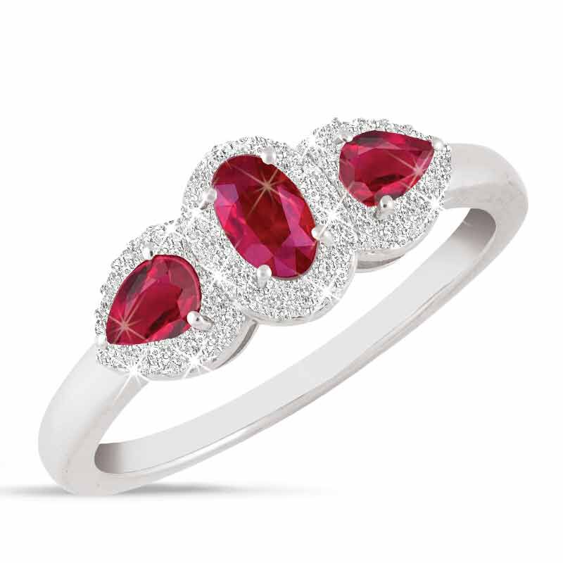 Simply Brilliant Ruby  Diamond Ring 1993 002 3 1