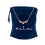 Triple Solitaire Heart Necklace 12392 0019 g giftpouch