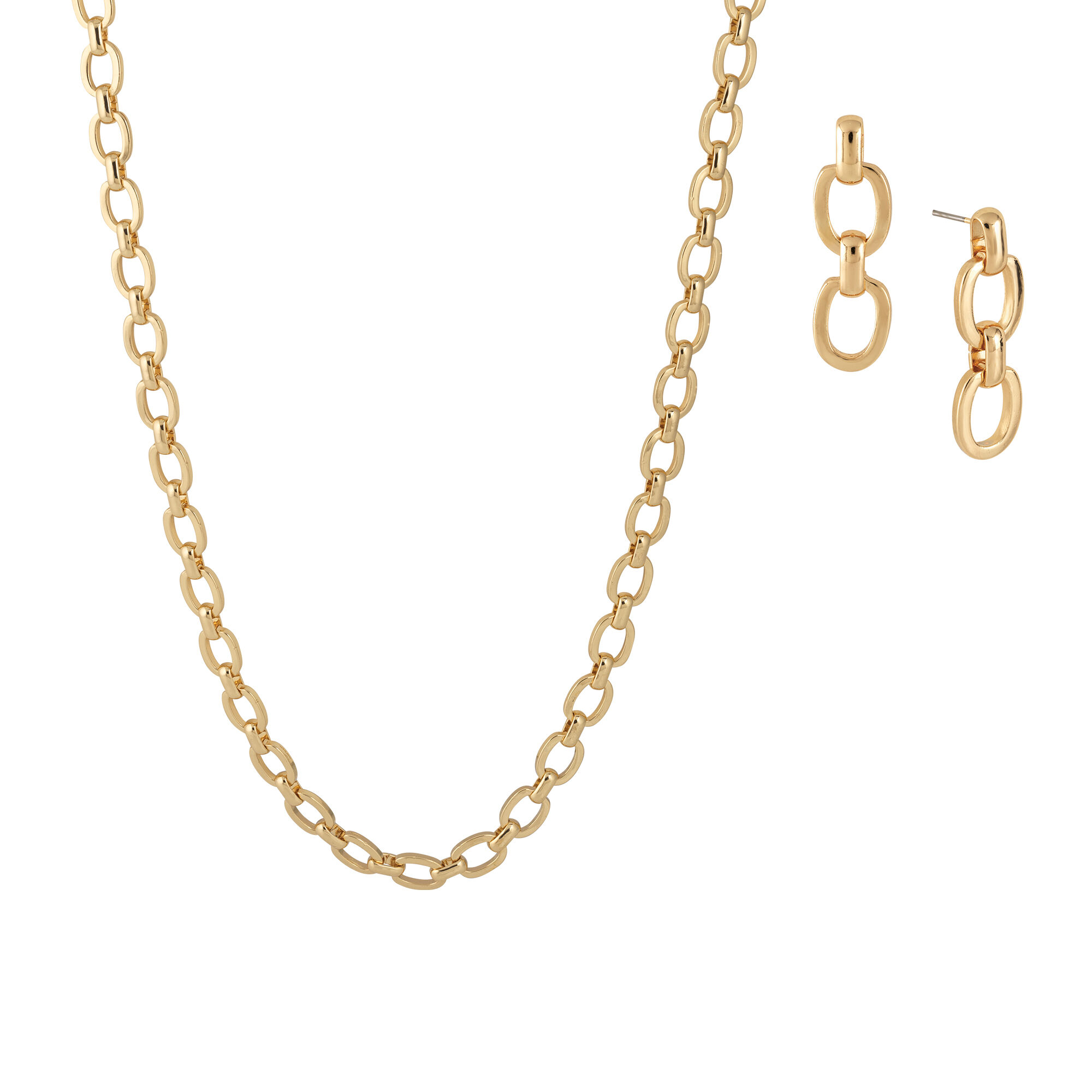 Golden Glow Triple Neck Ear Collection 10580 0015 c necklace