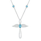 Touched by an Angel Birthstone Necklace 6842 0017 c march