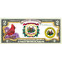 State Bird and Flower Enhanced $2 Bill Collection 11346 0018 a WestVirginia