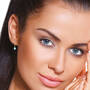 Sky-Blue Topaz 9kt Gold Earrings, Sky Blue Topaz 9kt Gold Earrings 11942 0016 m model