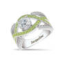 Birthstone Statement Ring, Birthstone Statement Ring 11181 0016 h august