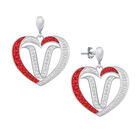 Diamond Initial Heart Earrings 10926 0026 v initial v