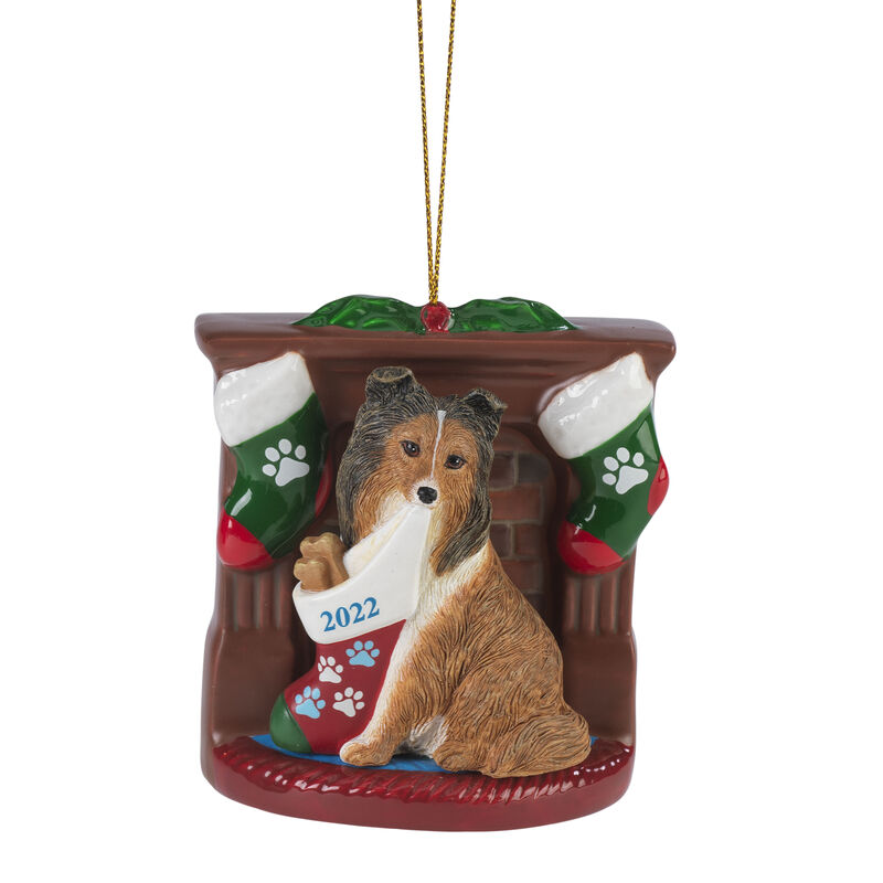 Dog Annual Ornament Sheltie 6428 0506 a main