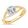 Birthstone  Diamond Ring 1099 001 8 4
