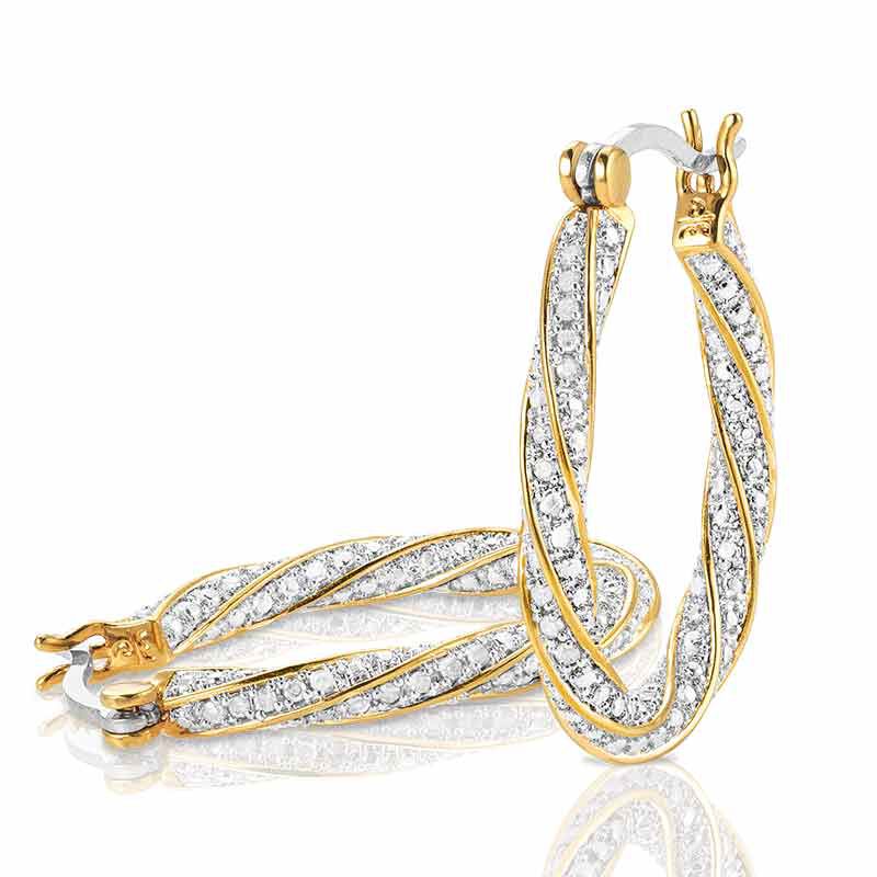 Dazzling Diamond Swirl Hoops 6207 001 6 2