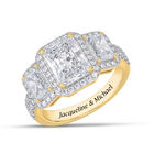 Personalized Our Love is Eternal Classic Trilogy Ring 10914 0020 a main