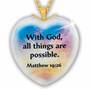 Blessed Assurance Crystal Pendant 5627 001 0 3
