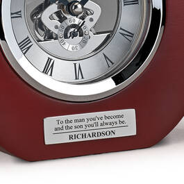 To My Son Personalized Desk Clock 12192 0029 f closeup