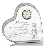 My Daughter Forever Crystal Desk Clock 4257 007 7 1