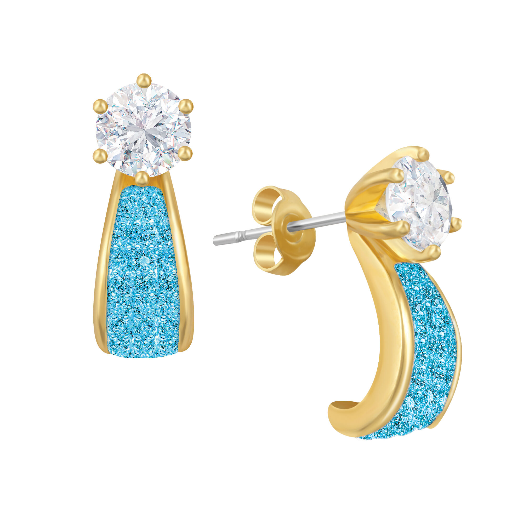 Birthstone Fire Earrings 2581 0052 c march