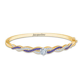 Birthstone Swirl Bracelet 6243 0020 b february