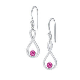 Birthstone and Diamond Earrings 5200 0056 j october