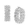 Birthstone Hoop Earrings 6003 0020 d april