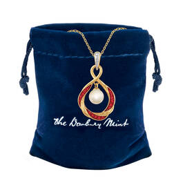 The Pearl Birthstone Pendant 6901 0015 g gift pouch
