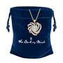 Heart Pendant 11500 0036 g gift pouch